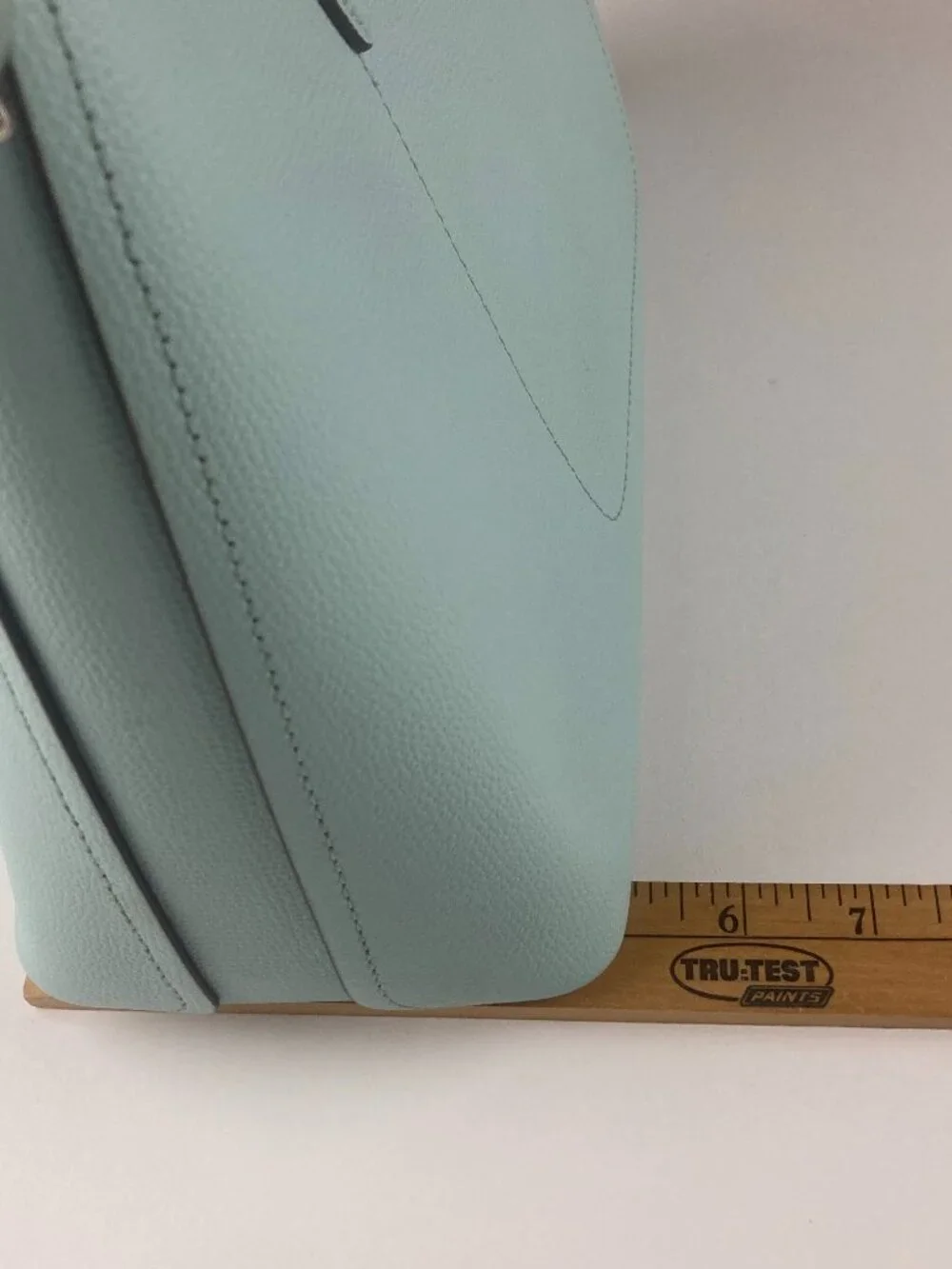 Kate Spade NY Spring Meadow Tote Bag Logo 2 Handle Purse Satchel Teal Mint Used